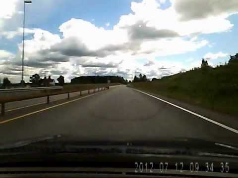 Last second overtaking near Ottestad