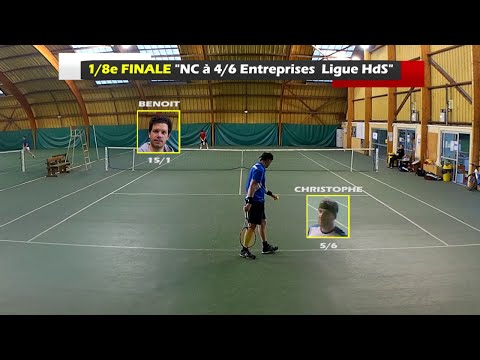 Christophe (5/6) vs Benoit (15/1) - Individuel Entreprise - 16/06/2016 - Extrait - 1/8 Finale