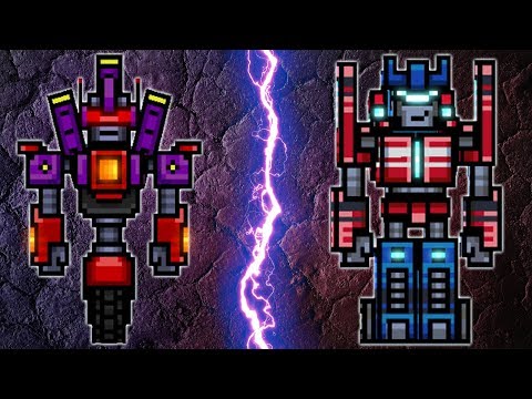 Transformed Machine Gun & Transformed Blaster - Pixel Gun 3D