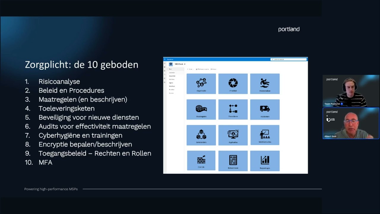 Portland presents: webinar about NIS2 - 30 april 2024