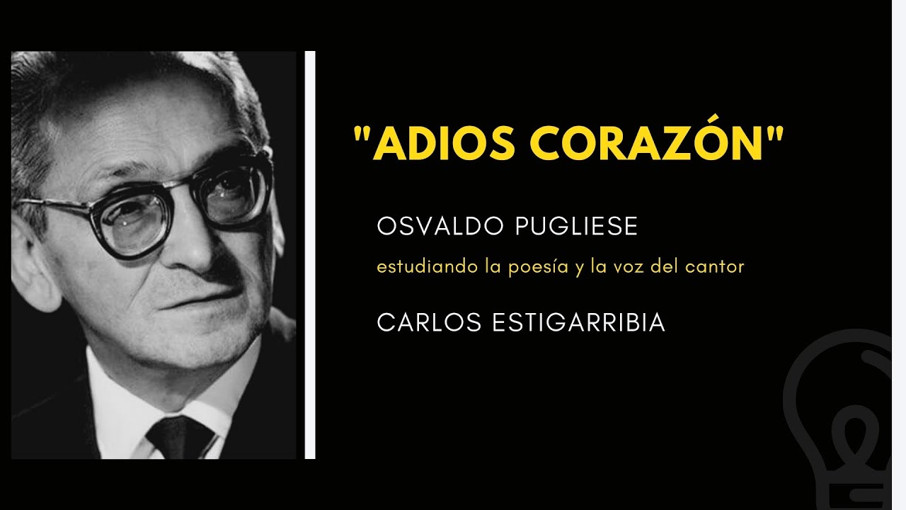 Estudiando "Adios corazón" de Pugliese, Maciel. Por Carlos Estigarribia, TANGO ARGENTINO