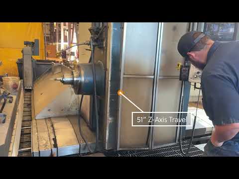 2000 HNK HB-130CX CNC Horizontal Boring Mill