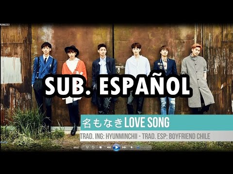 [DL MP3] 名もなき Love Song (Nameless Love Song) - BOYFRIEND [Sub Español | Romaji]