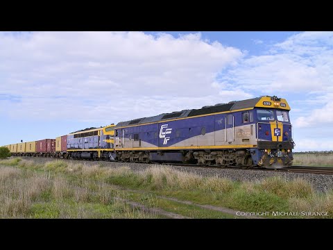 QUBE Broad Gauge Ultima Containers (9177) - PoathTV Australian Trains & Railways