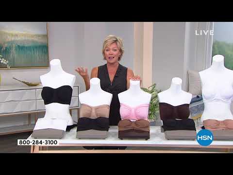 Rhonda Shear 2pack AntiMicrobial Seamless Underwire Band...