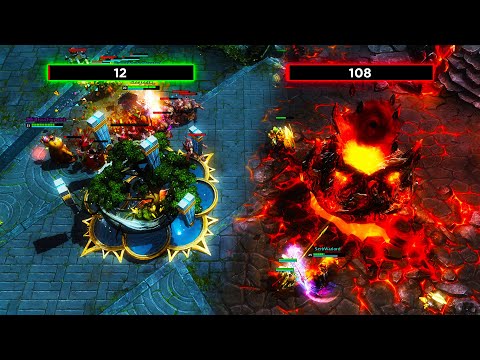 Clutch Base Race | HoN Game Highlights