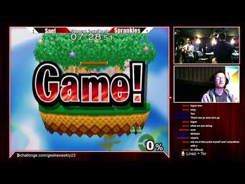 Geeksboro Melee Weekly 23 - Saef vs Sprankles