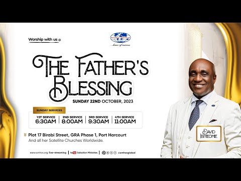 The Father's Blessing | Sunday Service  | Sunday , 22nd October 2023