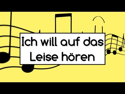 Kinderlied: Ich will auf das Leise hören; Lieder für den Kindergottesdienst; Lied zum Stille werden
