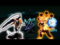 Ichigo TYBW V3 All Form VS Naruto OP All Form In Jump Force Mugen