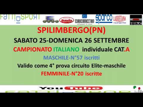 Bocce : Presentazione Campionato Italiano Individuale Cat. A - Sabato 25 Domenica 26  Settembre 2021
