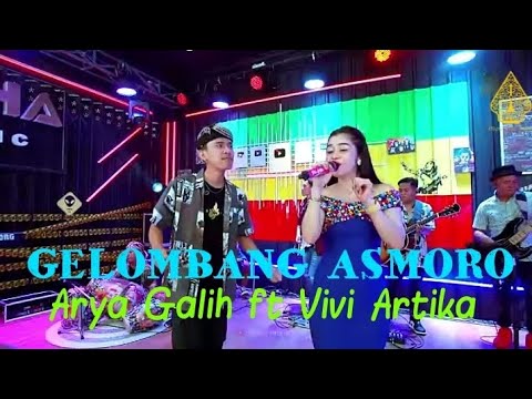 GELOMBANG ASMORO,Arya Galih ft Vivi Artika,( MUSIC VAN JAVA )