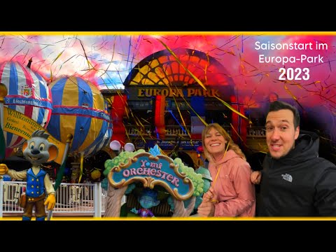 EUROPA-PARK 2023 - SEASON START and anticipation for the new ROLLER COASTER! | Epfan95 Videoblog |