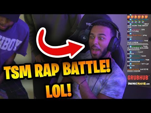 Myth, Daequan and Hamlinz  EPIC RAP BATTLE! (HILARIOUS) | Fortnite Battle Royale