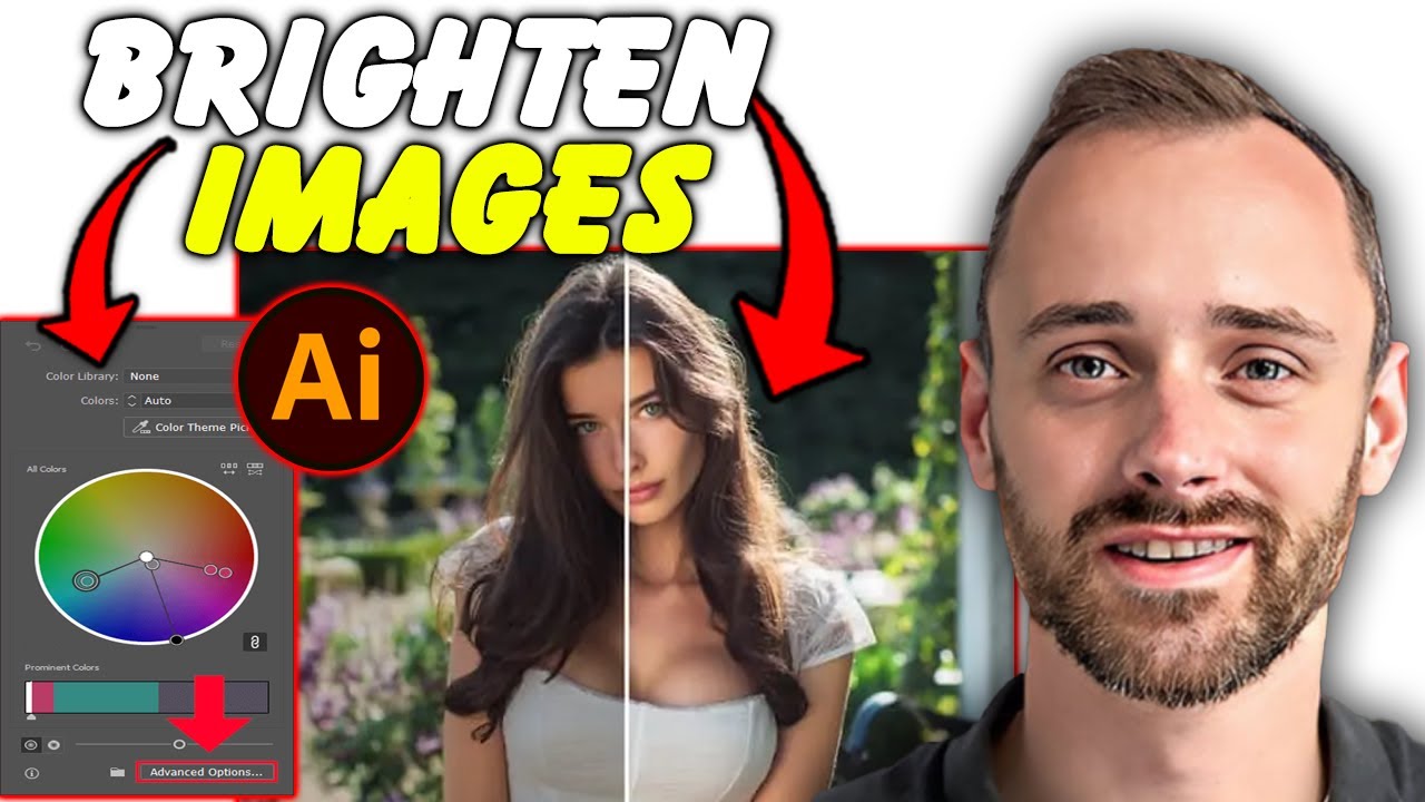 How To Make a Images Salutation Brighter Illustrator JPEG | Quick Guide