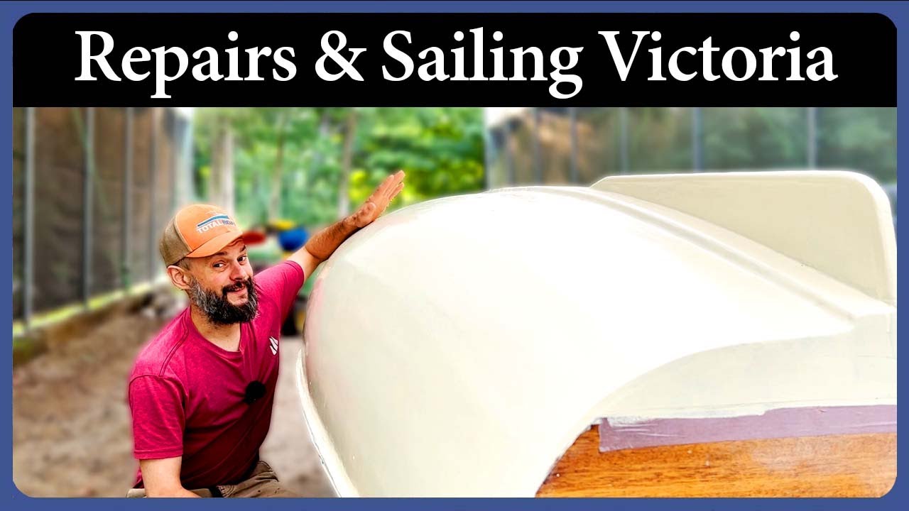 Victoria Gets A Facelift & Goes Sailing - Episode 319 - Acorn to Arabella: Journey of a Wooden Boat
