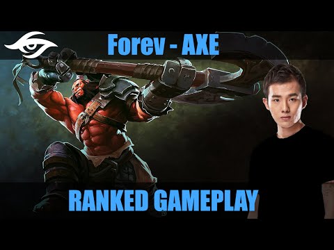 Dota 2 | Forev Plays AXE! | Ranked MMR Gameplay
