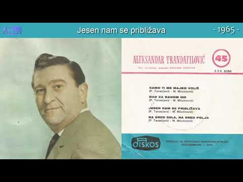 Aleksandar Aca Trandafilovic - Jesen nam se priblizava - (Audio 1965)
