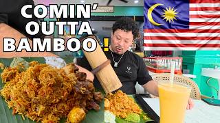 【インディア】KL市内に突如現れたインド！？竹筒から出てくるビリヤニに滝汗！【マレーシア飯🇲🇾】