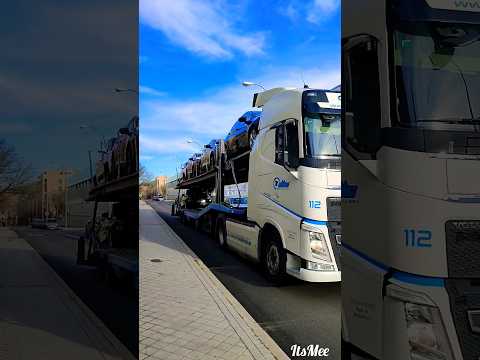 Car Hauler Truck #carhauler #truck #carrier #commercial #transport #trailer #cars #shortvideo #tier