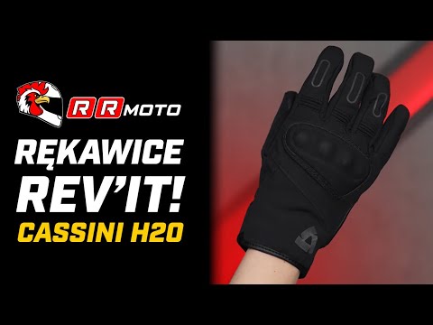 REVIT CASSINI H2O _ krótkie rękawice motocyklowe na deszcz i chłód