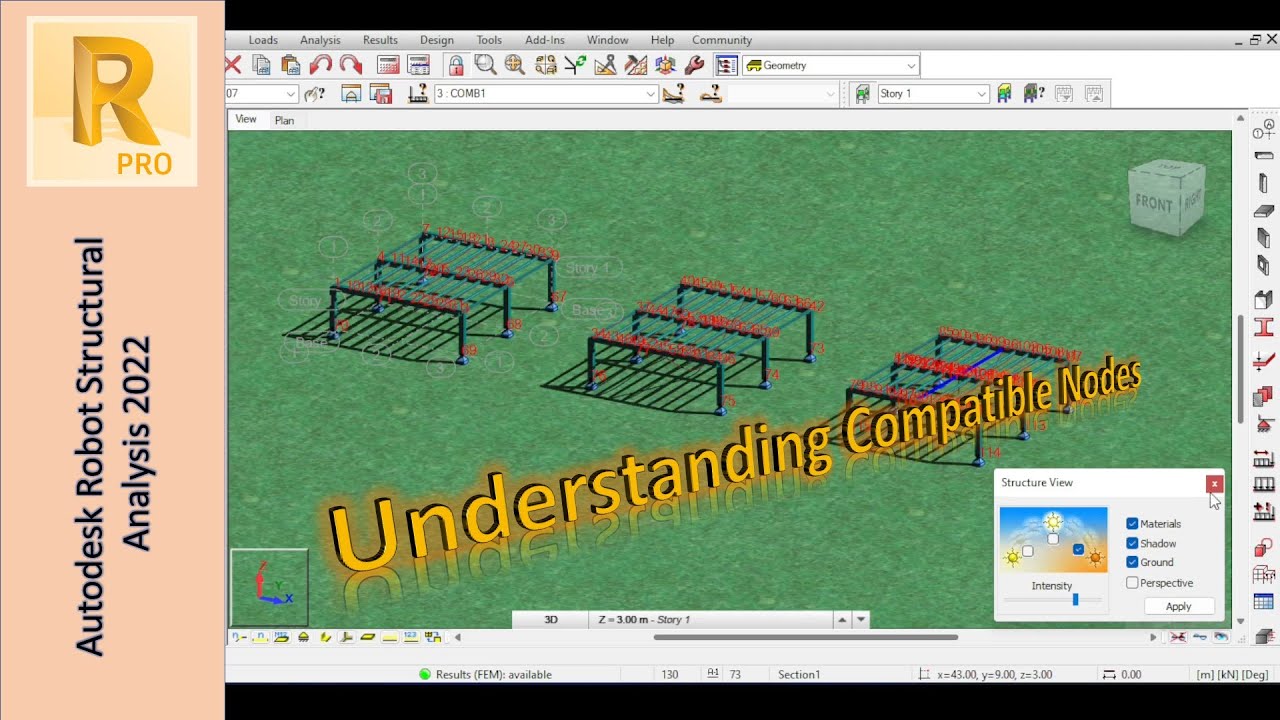 Understanding Compatible Nodes in Autodesk Robot
