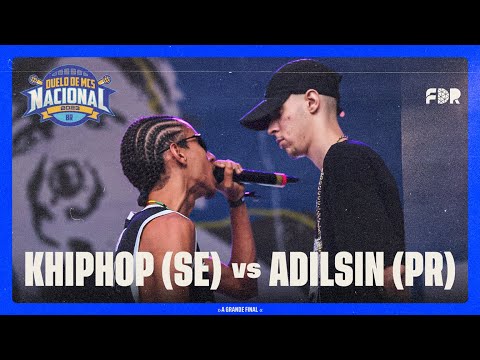 KHIPHOP (SE) VS ADILSIN (PR) - PRIMEIRA FASE - DUELO NACIONAL 2023 - A GRANDE FINAL (03/12/2023)
