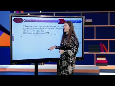 TeleŞcoala: Matematică clasa a VIII-a – Rombul (@TVR2)