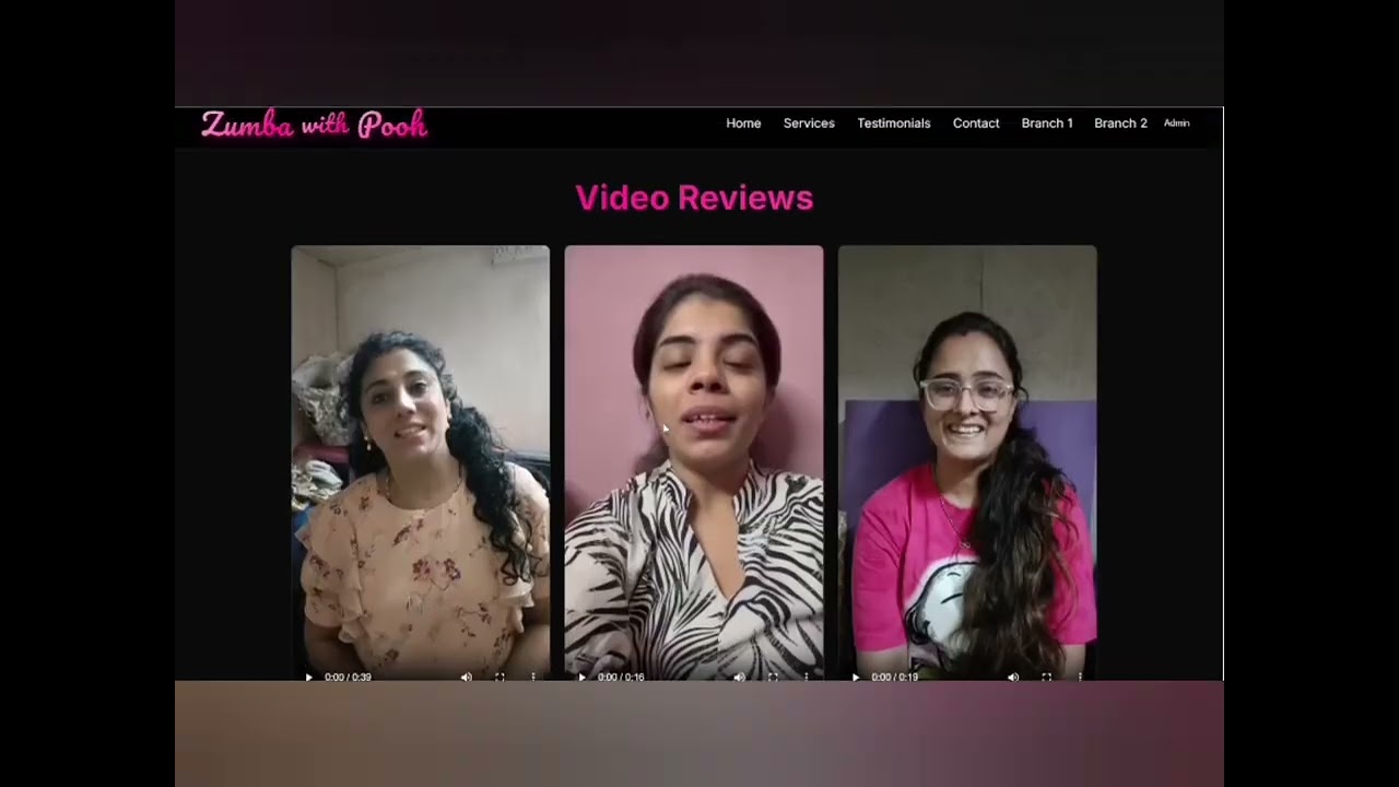 Visit our website https://hanishka083.github.io/ZumbaWithPooh/ and know more about us 😍😍