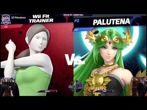Signas (Wii Fit Trainer) vs. Cyan (Palutena) - Orbitar 78 - Losers Finals