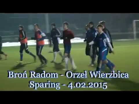 Broń Radom - Orzeł Wierzbica 1:0 (sparing)