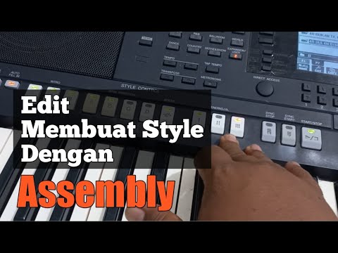 Easy way to edit Yamaha style using assembly