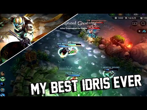 Vainglory Idris Cp Mid Lane | Update 3.0 | My Best Idris So Far!