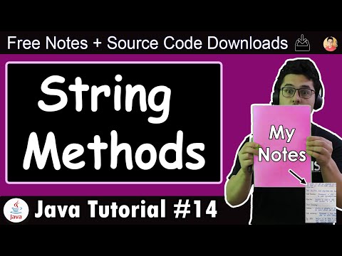 Java Tutorial String Methods in Java