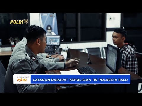 SIMULASI LAYANAN DARURAT KEPOLISIAN 110 POLRESTA PALU