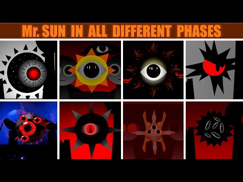 Mr. SUN in ALL Different Phases | 1 - 888 Phases