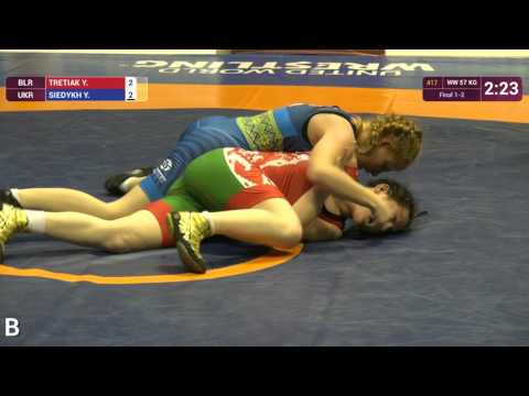 Yana TRETIAK (BLR) - Yevheniia SIEDYKH (UKR).mp4
