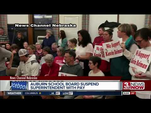 Auburn school board suspends Superintendent over video incident involving school fight