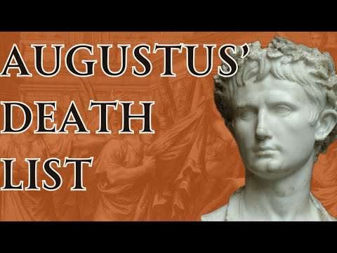 Augustus the Butcher?: Proscriptions of the 2nd Triumvirate