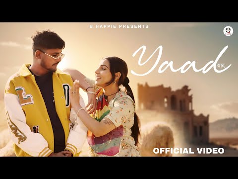 Yaad | B Happie | याद | New Rajasthani Love Song | 2025