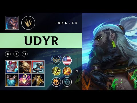 Udyr Jungle vs Lee Sin - NA Challenger Patch 25.24