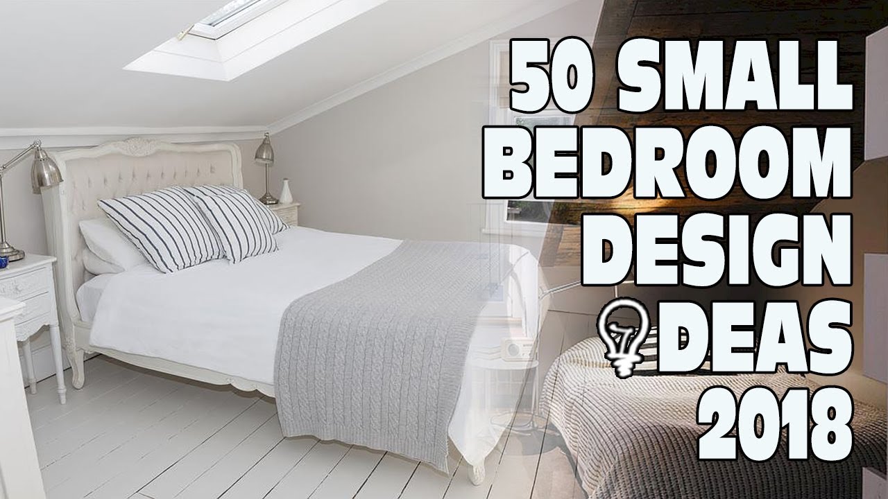 <h1 class=title>50 Small Bedroom Design Ideas 2018</h1>