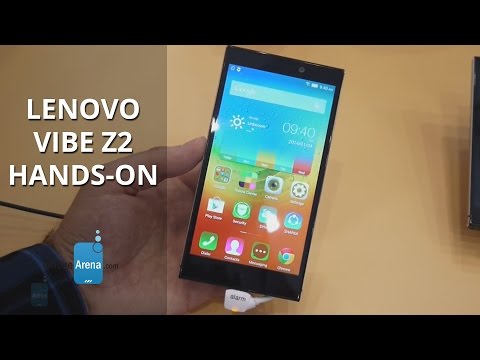 Lenovo Vibe Z2 Hands-on