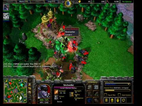 WC3 Shoutcast 2v2 Remind Lucifron vs Psyko Cash on Twisted Medows 1of2