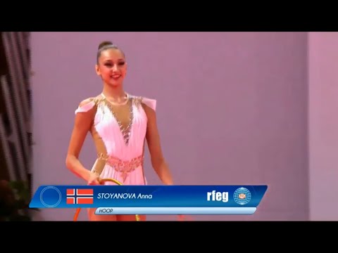 2019.05.03 Гвадалахара - Stoyanova Anna 2002 🇳🇴NOR - Обруч 13,250 - World Cup Guadalajara