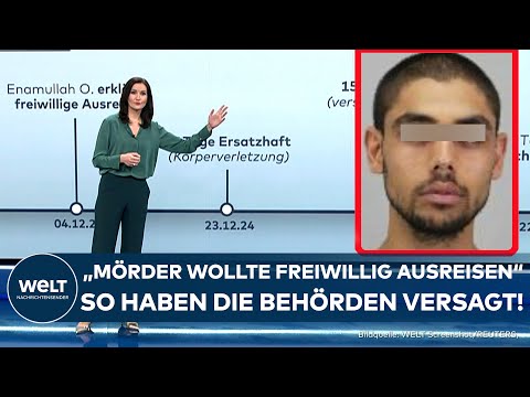 HORROR-TAT IN ASCHAFFENBURG: "Klares Behördenversagen!" - Enamullah O. wollte freiwillig ausreisen