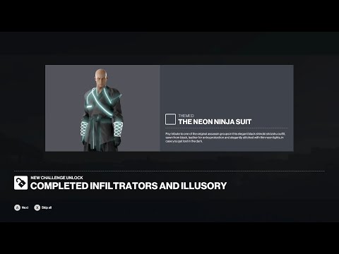 Hitman 3 Illusory Arcade Pistol only speed Guide Unlock Neon Ninja Suit NO SA Walkthrough Base start