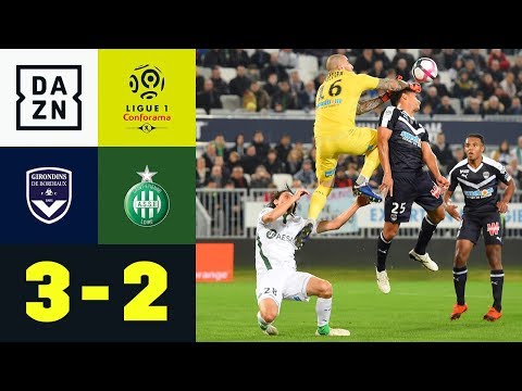 St. Etienne verliert Spiel und Neven Subotic: Bordeaux - St. Etienne 3:2 | Highlights | Ligue 1