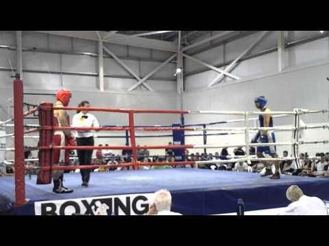 STATE TITLES AMATEUR BOXING ADELAIDE 75KG TKO