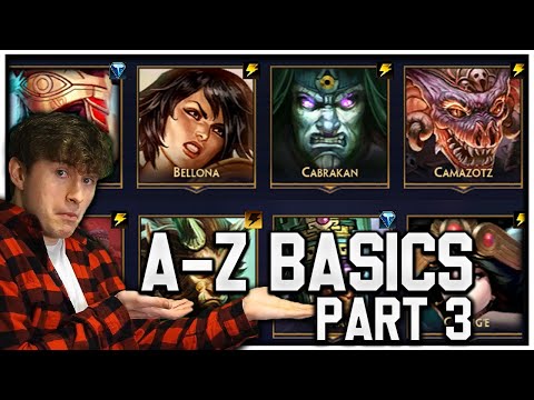 HOW TO PLAY EVERY SMITE GOD A-Z SERIES PT.3...